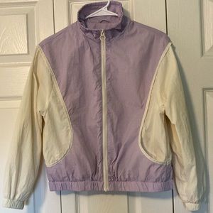 ZARA girls size 11-12 lightweight spring windbreaker jacket EUC